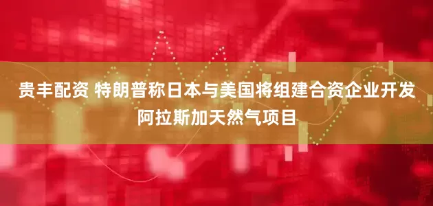 贵丰配资 特朗普称日本与美国将组建合资企业开发阿拉斯加天然气项目